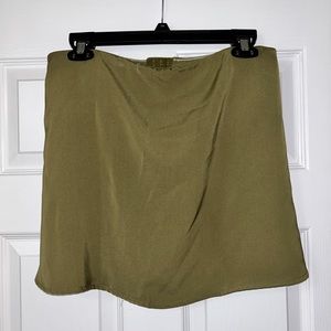 Tobi, strapless open back top, medium